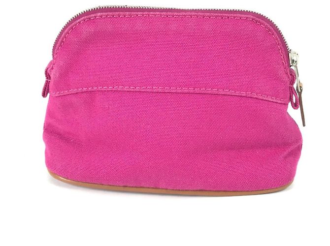 Pochette per il trucco Mini Bolide Hermès Rosa - vista 2