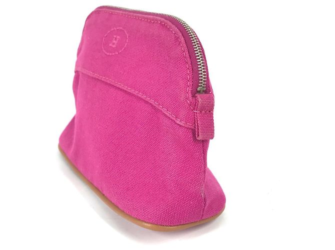 Pochette per il trucco Mini Bolide Hermès Rosa - vista 3