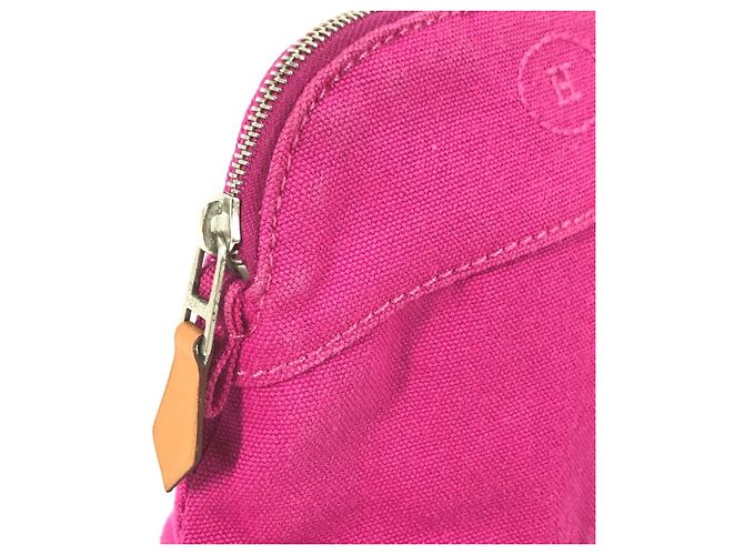 Pochette per il trucco Mini Bolide Hermès Rosa - vista 8