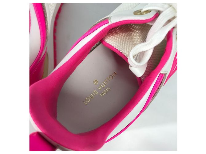 Sneakers basse Runaway di Louis Vuitton Rosa Bianco - vista 12