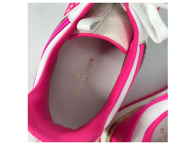 Sneakers basse Runaway di Louis Vuitton Rosa Bianco - vista 13