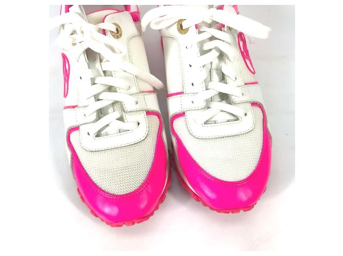 Sneakers basse Runaway di Louis Vuitton Rosa Bianco - vista 2