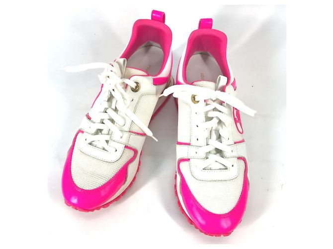 Sneakers basse Runaway di Louis Vuitton Rosa Bianco - vista 3