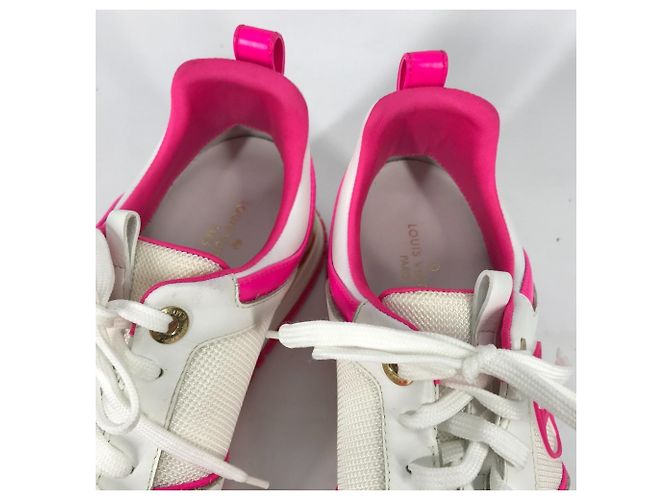 Sneakers basse Runaway di Louis Vuitton Rosa Bianco - vista 5