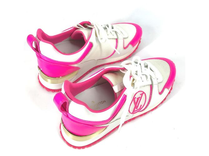 Sneakers basse Runaway di Louis Vuitton Rosa Bianco - vista 8