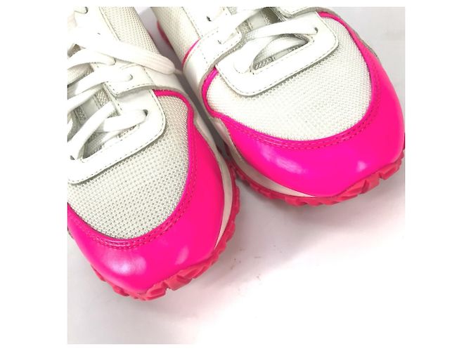 Sneakers basse Runaway di Louis Vuitton Rosa Bianco - vista 9
