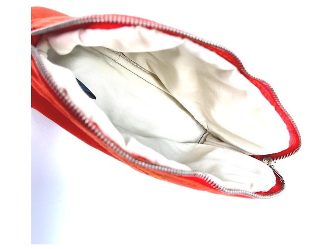 Pochette Mini Bolide di Hermès Arancione - vista 11