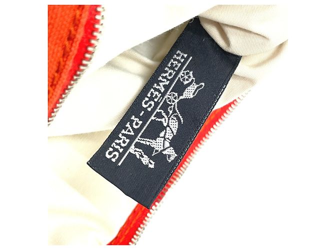 Pochette Mini Bolide di Hermès Arancione - vista 12