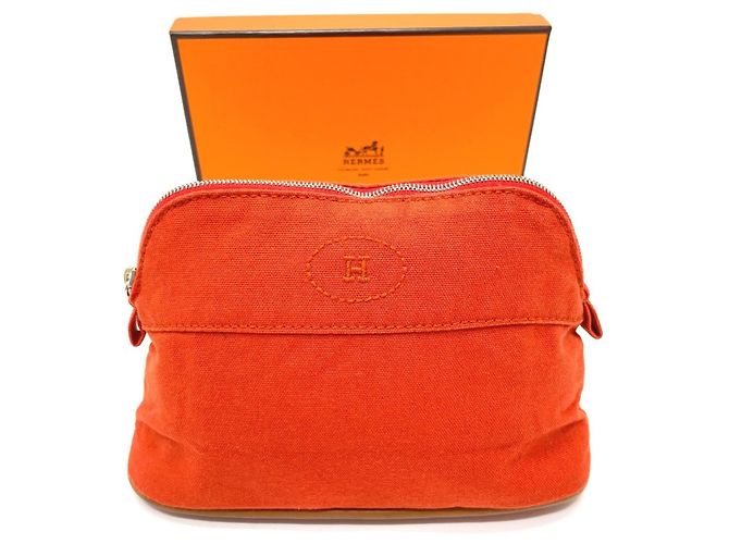 Pochette Mini Bolide di Hermès Arancione - vista 13