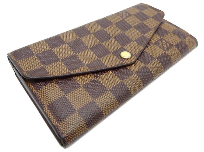 Sarah Monedero Damier Louis Vuitton Castaño Damier ebene - vista 3