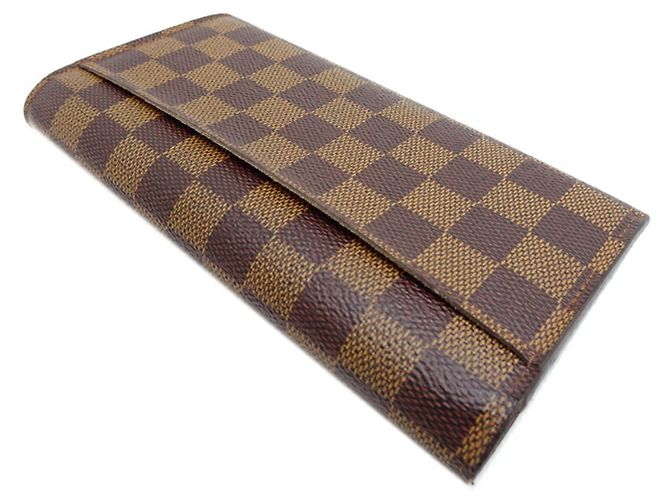 Sarah Monedero Damier Louis Vuitton Castaño Damier ebene - vista 4