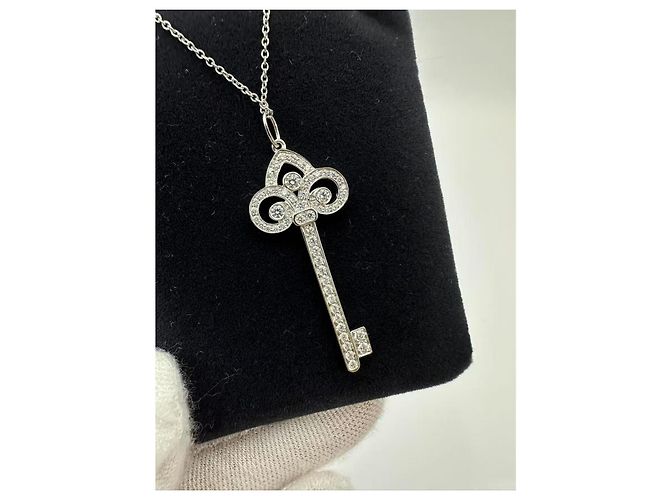Collana Tiffany & Co in diamante PT950 - vista 3