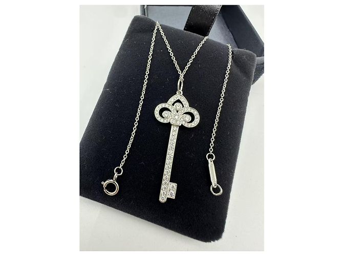 Collana Tiffany & Co in diamante PT950 - vista 5