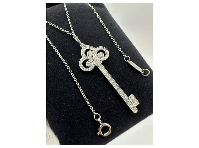 Collana Tiffany & Co in diamante PT950 - vista 8