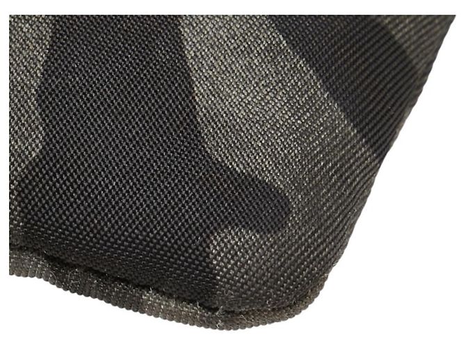 Porta-moedas de camuflagem Prada Marrom Preto - vista 7
