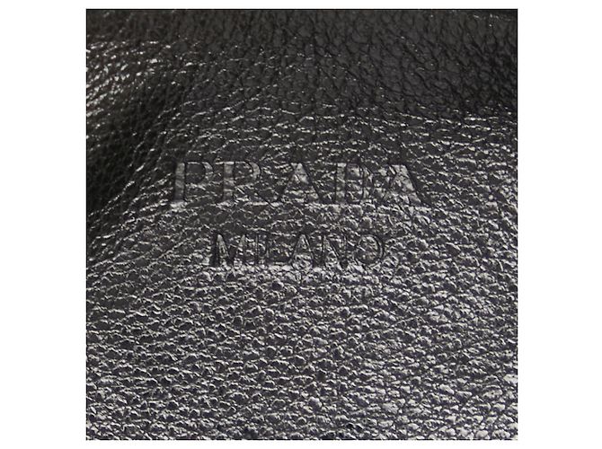 Porta-moedas de camuflagem Prada Marrom Preto - vista 9