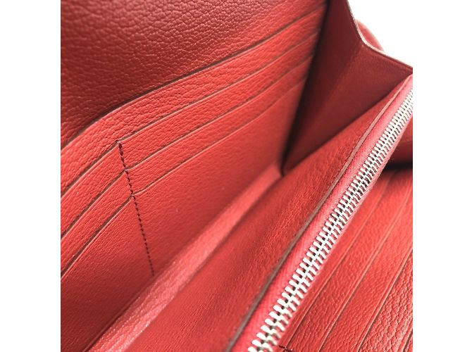 Cartera Kelly Flag Long Epsom en Rosa de Hermès - vista 13