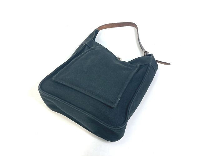 Hermès Marwari PM Schultertasche Schwarz - Ansicht 7