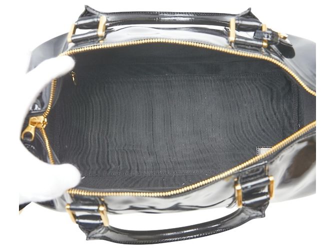 Borsa Boston/Borsa a spalla Chanel Coco Mark Nero - vista 8