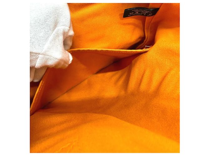 Borsa Tote Hawaii Foule di Hermès Arancione - vista 10