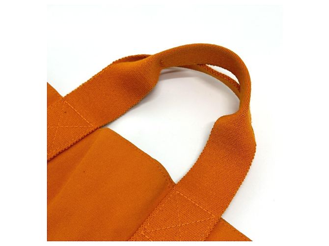 Borsa Tote Hawaii Foule di Hermès Arancione - vista 7
