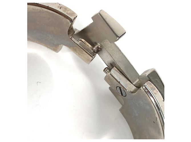 Clic H Bracciale Clic Charm di Hermès Argento Blu - vista 11