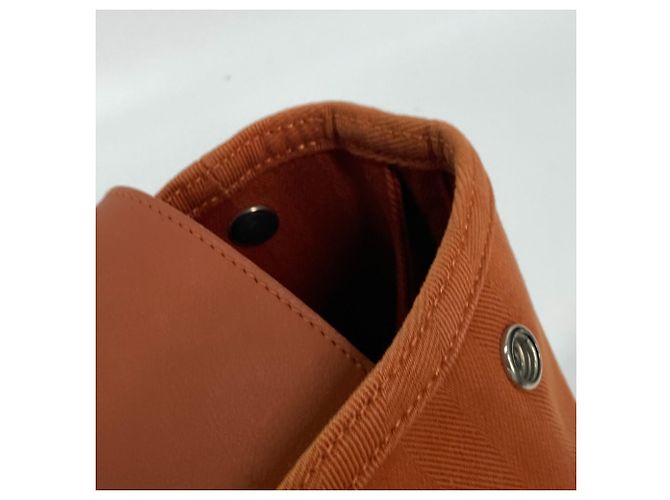 Hermès Valparaiso MM Tote Bag mit Pouch Orange - Ansicht 10