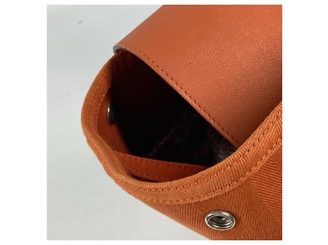 Hermès Valparaiso MM Tote Bag mit Pouch Orange - Ansicht 11