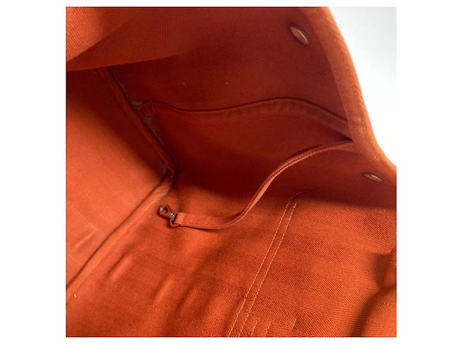 Hermès Valparaiso MM Tote Bag mit Pouch Orange - Ansicht 15