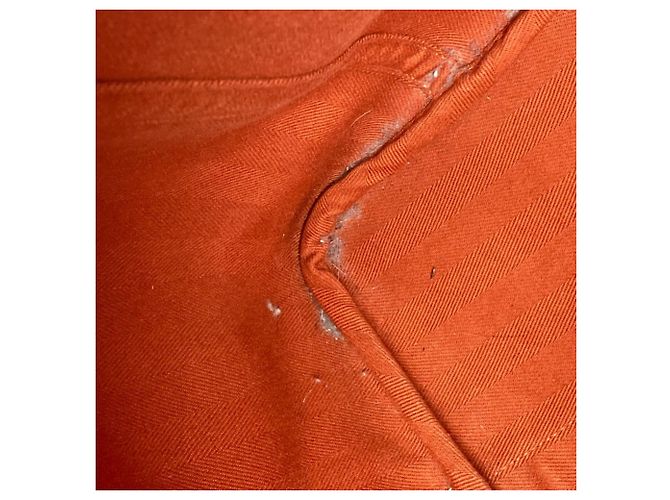 Hermès Valparaiso MM Tote Bag mit Pouch Orange - Ansicht 16
