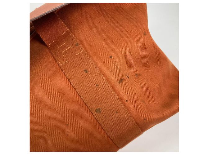 Hermès Valparaiso MM Tote Bag mit Pouch Orange - Ansicht 5