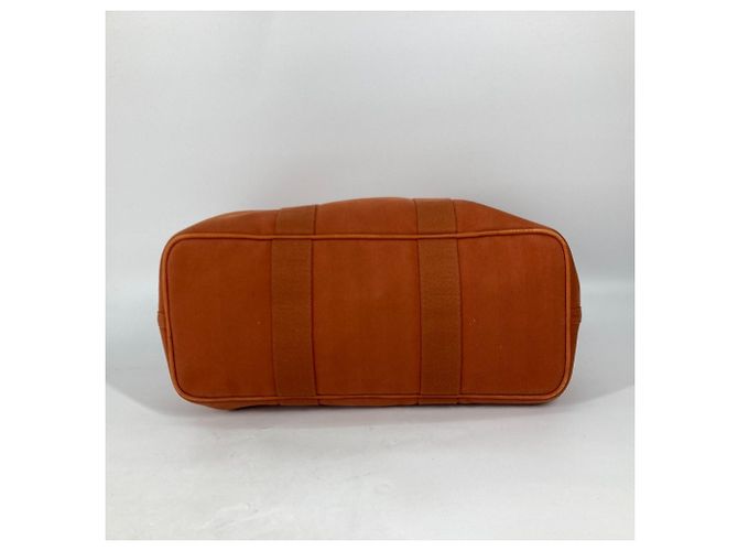Hermès Valparaiso MM Tote Bag mit Pouch Orange - Ansicht 6