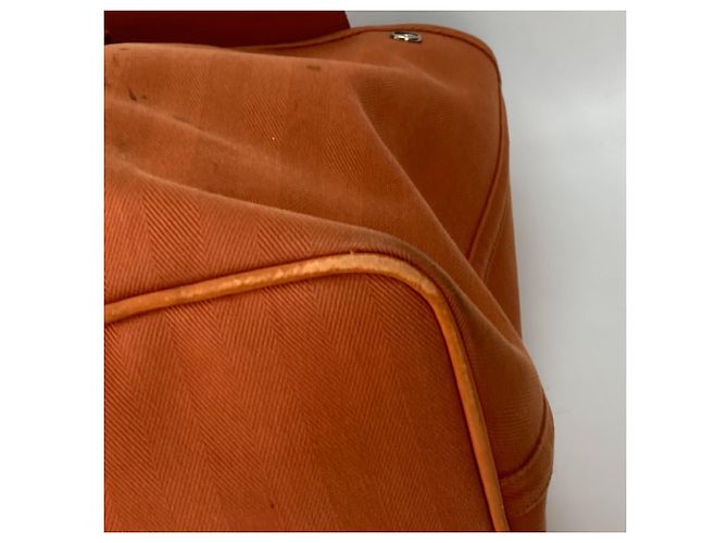 Hermès Valparaiso MM Tote Bag mit Pouch Orange - Ansicht 7