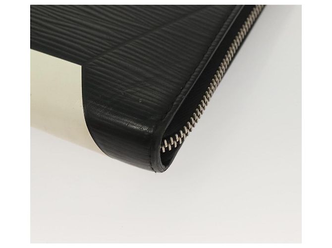 LOUIS VUITTON Epi Pochette Jules GM Borsa Clutch Nero Bianco M63295 LV Auth 133695 - vista 15
