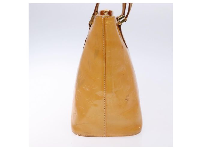 LOUIS VUITTON Borsa Houston Monogram Vernis Rosa Marshmallow M91302 LV Auth 135881 - vista 4