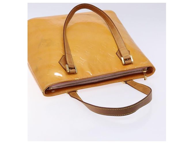 LOUIS VUITTON Borsa Houston Monogram Vernis Rosa Marshmallow M91302 LV Auth 135881 - vista 6