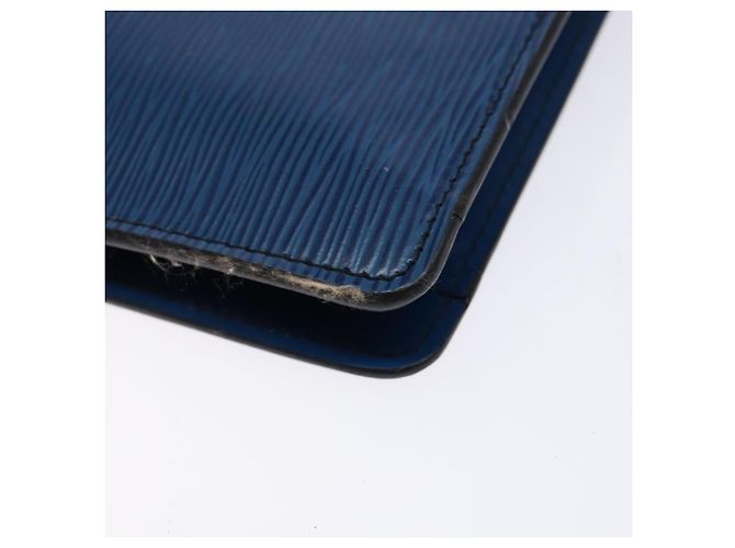 LOUIS VUITTON Pochette Montaigne 27 Épi Bleue M52655 LV Auth 135873 - vue 7