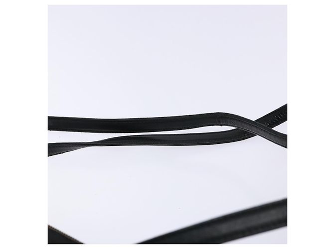 Borsa Tote PRADA in nylon e pelle nera argento autentica ki5841 Nero - vista 8
