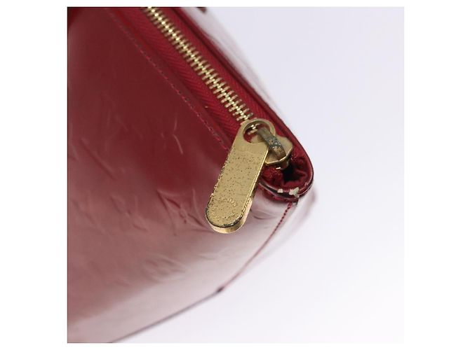 LOUIS VUITTON Borsa Bellevue PM Monogram Vernis Pomme D'amour M93583 Auth 133126 Rosso - vista 10