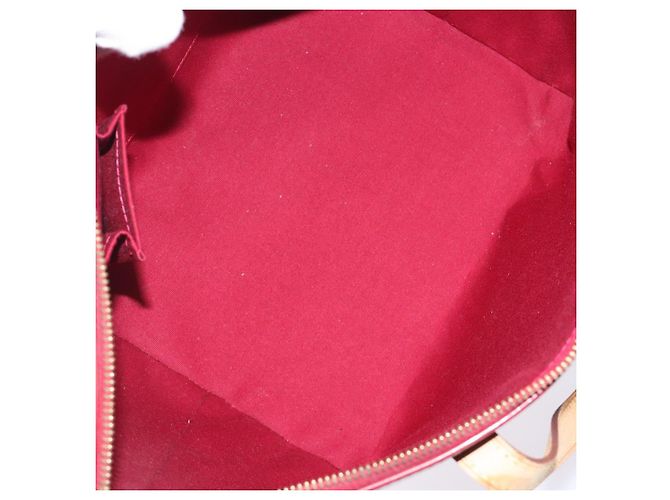 LOUIS VUITTON Borsa Bellevue PM Monogram Vernis Pomme D'amour M93583 Auth 133126 Rosso - vista 11