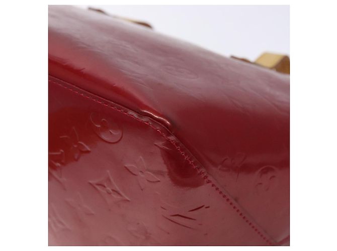 LOUIS VUITTON Borsa Bellevue PM Monogram Vernis Pomme D'amour M93583 Auth 133126 Rosso - vista 16