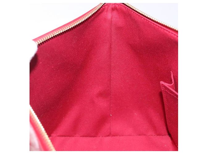 LOUIS VUITTON Borsa Bellevue PM Monogram Vernis Pomme D'amour M93583 Auth 133126 Rosso - vista 20