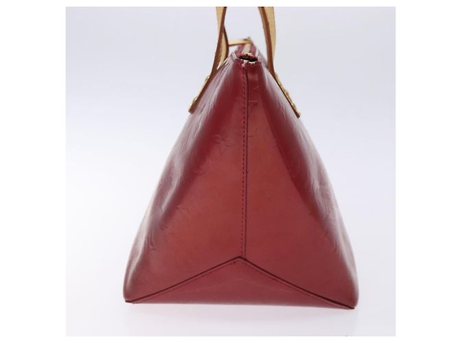 LOUIS VUITTON Borsa Bellevue PM Monogram Vernis Pomme D'amour M93583 Auth 133126 Rosso - vista 3