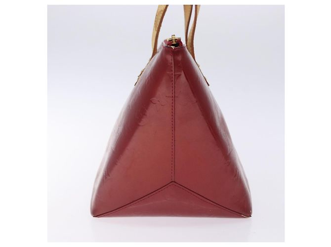 LOUIS VUITTON Borsa Bellevue PM Monogram Vernis Pomme D'amour M93583 Auth 133126 Rosso - vista 4