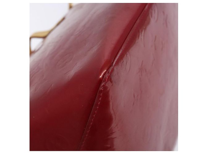 LOUIS VUITTON Borsa Bellevue PM Monogram Vernis Pomme D'amour M93583 Auth 133126 Rosso - vista 9