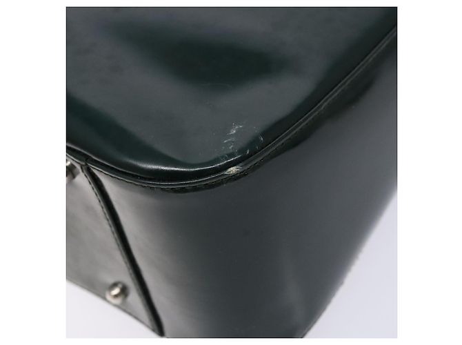 Borsa a Mano GUCCI Smalto Verde Argento 000 1013 0504 Auth bs28278 - vista 12