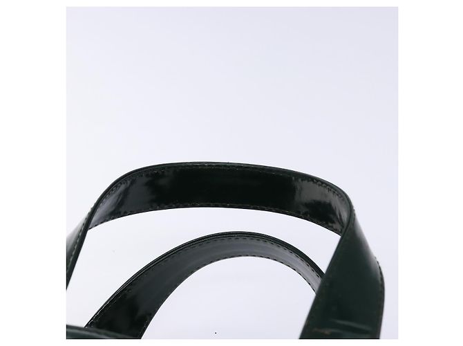 Borsa a Mano GUCCI Smalto Verde Argento 000 1013 0504 Auth bs28278 - vista 8