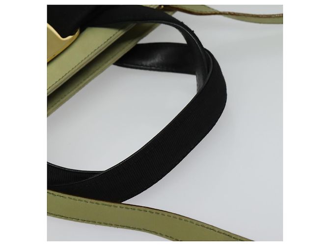 Borsa a mano Vala in suede 2 in 1 beige e oro Auth sw1296 di Salvatore Ferragamo D'oro - vista 7