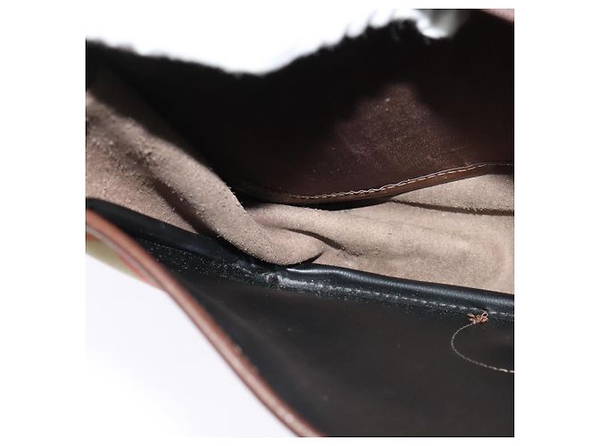 Autre Marque Borsa a Spalla Burberrys Nova Check in Tela e Pelle Beige Oro Auth yk18913 D'oro - vista 19