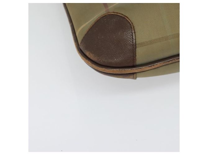 Autre Marque Borsa Tote Burberrys Nova Check in tela beige oro Auth ep9944 D'oro - vista 10